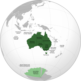 States and territories of Australia
